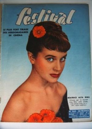 Vintage Magazine 1956 Beatrice Altariba