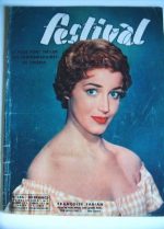 Vintage Magazine 1956 Francoise Fabian Jeanne Moreau