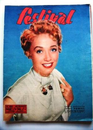 Vintage Magazine 1957 Jane Powell