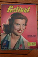 1953 Vintage Magazine Christiane Martel