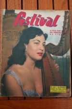 Vintage Magazine 1953 Yvonne Sanson Anouk Aimee