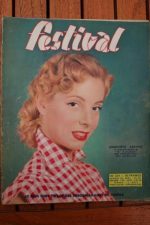 Vintage Magazine 1953 Genevieve Kervine Alan Ladd