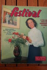 Vintage Magazine 1953 Giselle Pascal Ingrid Bergman