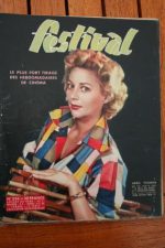 Vintage Magazine 1955 Anne Vernon