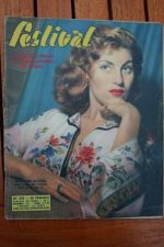 Vintage Magazine 1955 Martine Alexis Odette Joyeux