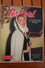 Magazine 1956 Dominique Wilms Katy Jurado Maria Fiore