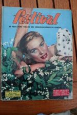 Vintage Magazine 1956 Bella Darvi Vanja Orico