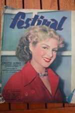 1952 Vintage Magazine Colette Ripert