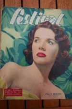 1953 Vintage Magazine Polly Bergen