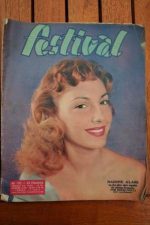 1953 Vintage Magazine Nadine Alari