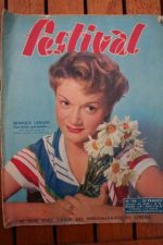 1953 Vintage Magazine Monique Gerard
