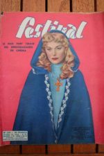 1954 Vintage Magazine Hedy Lamarr Gianna Maria Canale