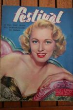 1954 Vintage Magazine Eleanor Parker Pier Angeli