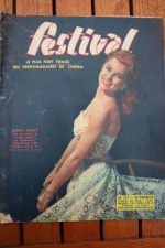 1954 Vintage Magazine Debra Paget