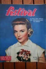 1955 Vintage Magazine Nicole Courcel Dawn Addams