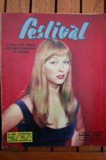 1955 Vintage Magazine Marina Vlady