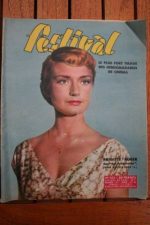 1955 Vintage Magazine Brigitte Auber