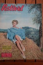 1956 Vintage Magazine Martine Carol Yoko Tani