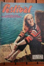 1956 Vintage Magazine Shirley Jones Juliette Greco