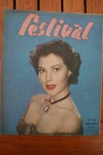 1949 Vintage Magazine Ava Gardner Cary Grant