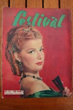 1950 Magazine Ann Sheridan Martine Carol