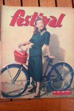 1950 Magazine Cecile Aubry Jane Wyman