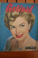 1950 Vintage Magazine Esther Williams Maria Casares