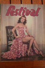1950 Magazine Evelyne Dorat Anouk Aimee Danielle Godet