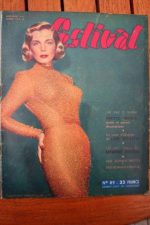 1951 Magazine Lizabeth Scott James Stewart Debra Paget