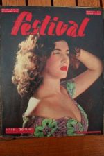 1951 Magazine Myriam Bru Suzanne Flon Marthe Mercadier