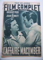 1948 Magazine Gregory Peck Joan Bennett