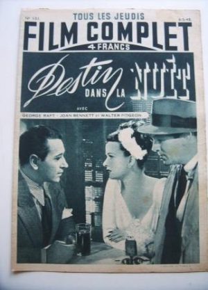 1948 Magazine Joan Bennett George Raft Walter Pidgeon