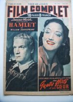 1949 Magazine Laurence Olivier Hamlet Dorothy Lamour