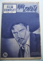 1952 Magazine Marlon Brando Viva Zapata
