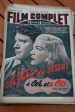 1949 Magazine Burt Lancaster Lizabeth Scott John Hodiak
