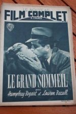 1947 Magazine Humphrey Bogart Lauren Bacall Big Sleep