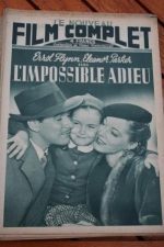 1946 Magazine Errol Flynn Eleanor Parker Lucile Watson