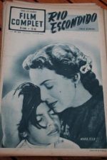 1950 Magazine Maria Felix Rio Escondido