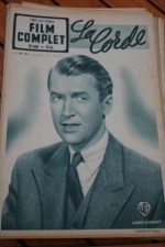1950 Magazine James Stewart Alfred Hitchcock The Rope