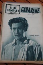 1950 Magazine Stewart Granger Anne Crawford Caravan