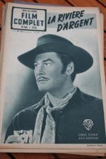 1950 Magazine Errol Flynn Ann Sheridan Silver River