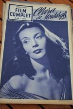 1951 Magazine Ludmilla Tcherina Michel Francois