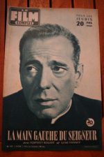 1956 Gene Tierney Humphrey Bogart Left Hand Of God