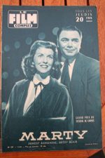 1955 Ernest Borgnine Betsy Blair Marty Burt Lancaster
