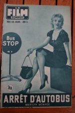 1957 Original Mag Marilyn Monroe Bus Stop Lana Turner