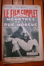 1933 Murders In The Rue Morgue Bela Lugosi Sidney Fox