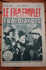 1933 Original Fra Diavolo Laurel & Hardy Magazine