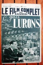 1936 Lilian Harvey Henry Garat Les Gais Lurons