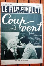 1936 Yvette Lebon Paul Azais Coup De Vent