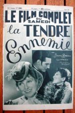 1937 Simone Berriau Jacqueline Daix Tendre Ennemie